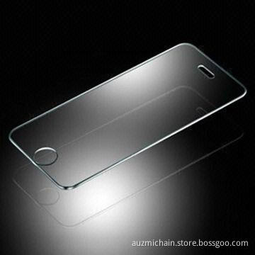 Tempered Glass Screen Protector for iPhone 5, Easy to Install, 100% Bubble-free